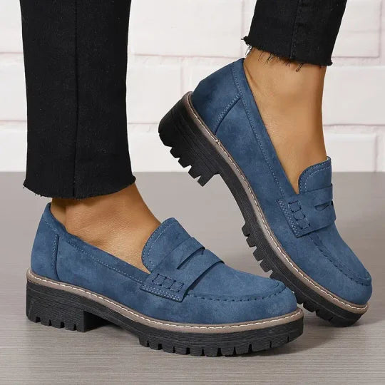 Ella™ Tijdloze suède loafers