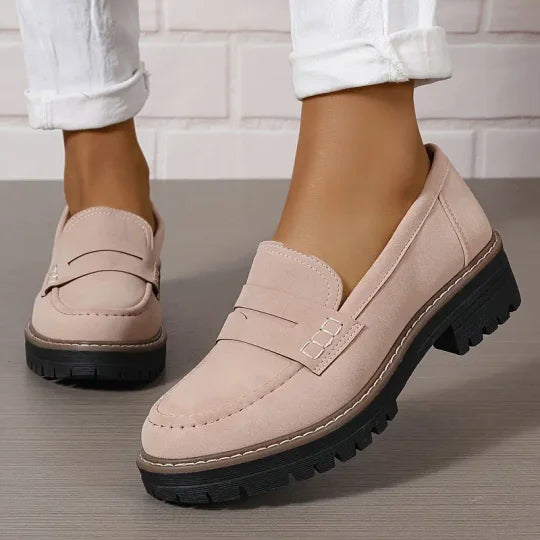 Ella™ Tijdloze suède loafers