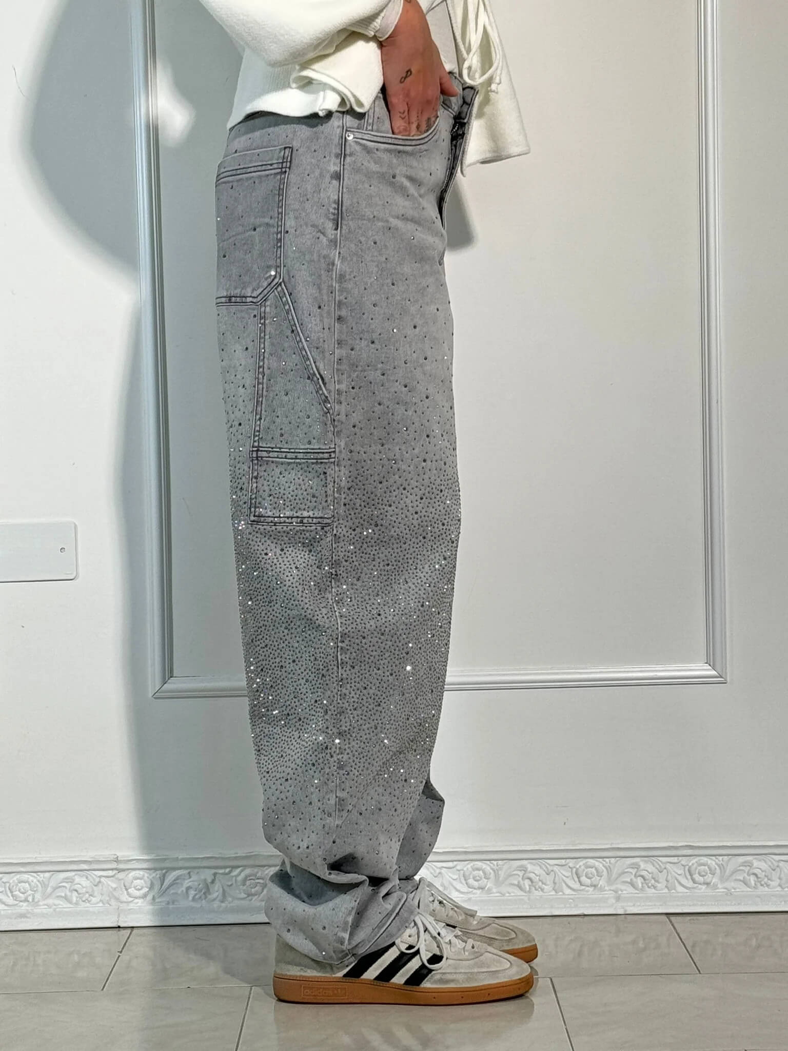 Gertrud™ geruite broek