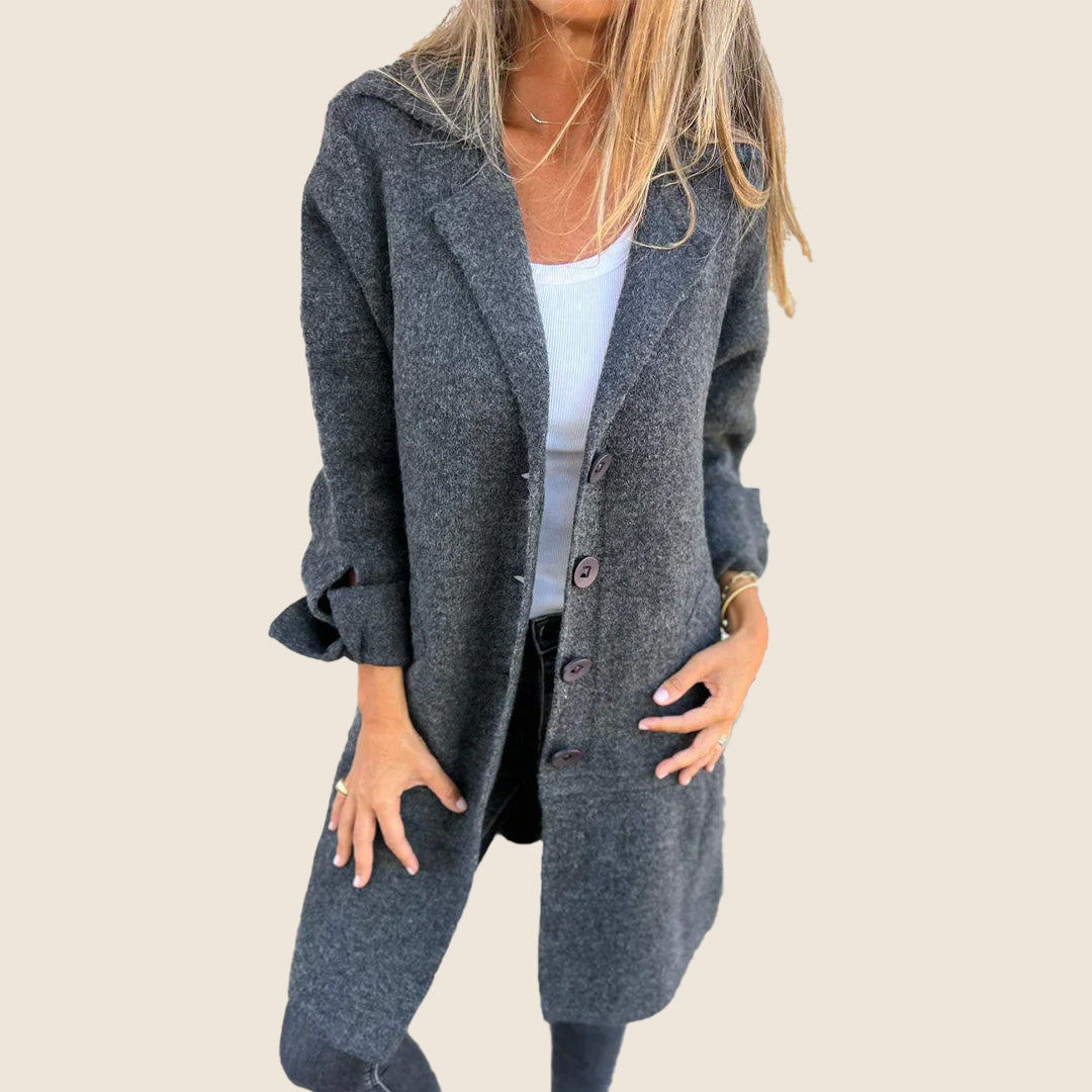 Hofman Utrecht | Casual Mantel Jas met Kapel