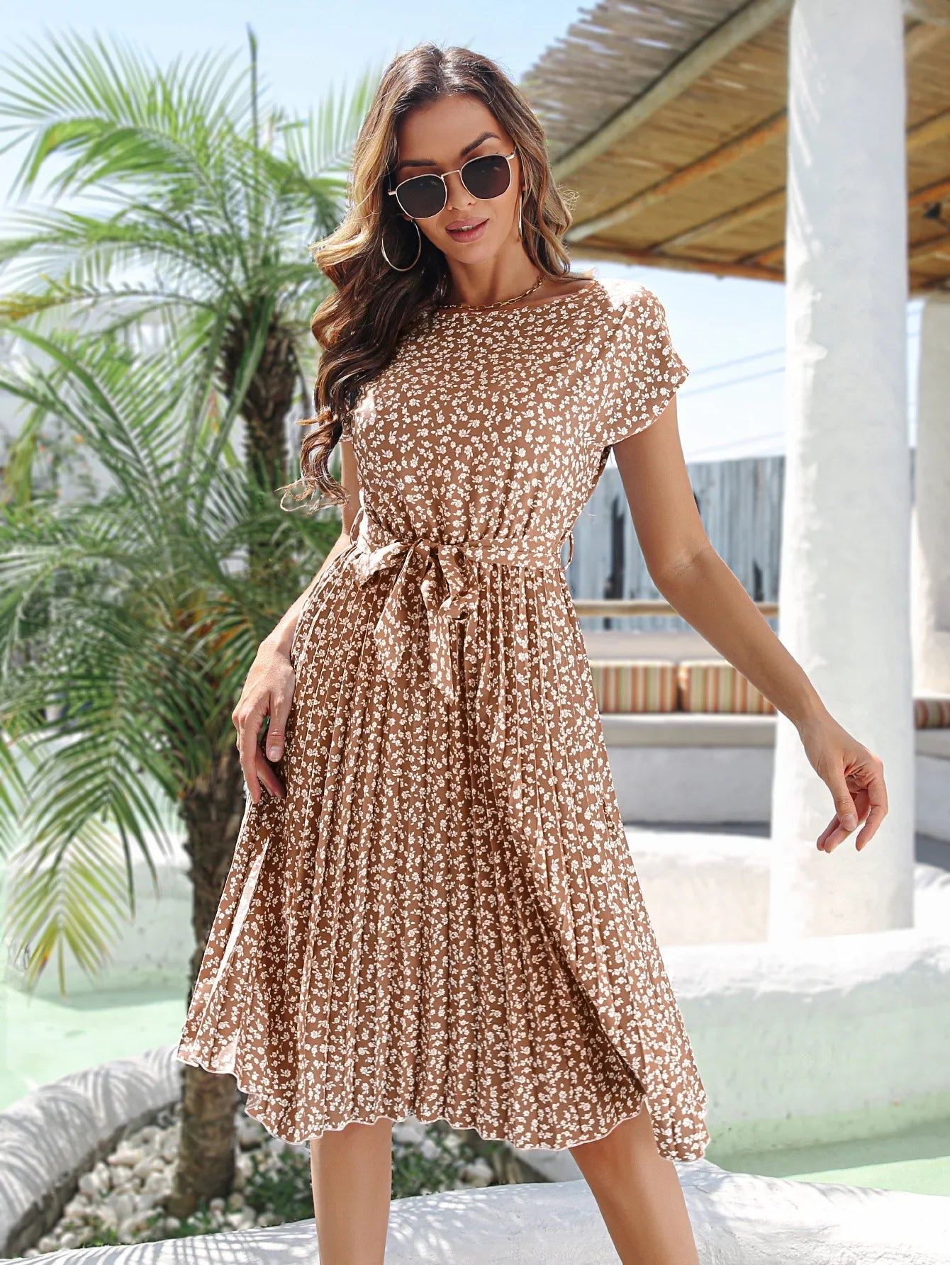 Elina™ - Elegante bloemenjurk