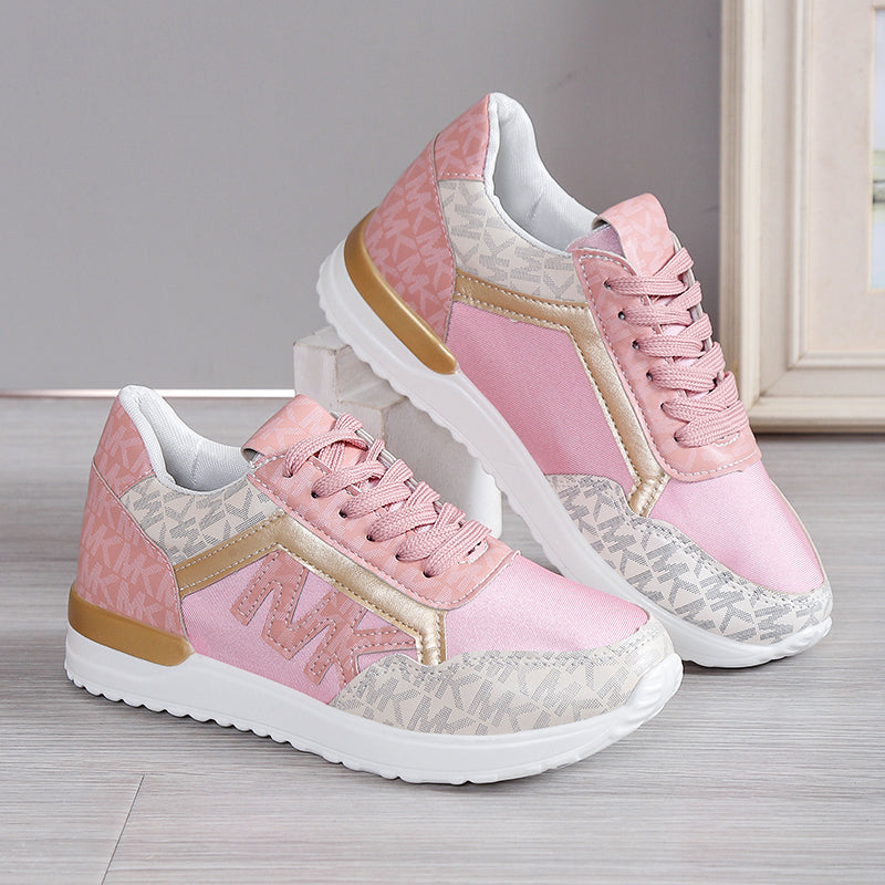 JANINA - SPORTSCHOENEN MET METALLIC DETAILS