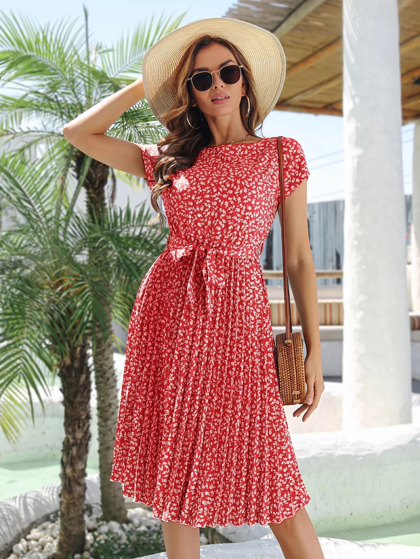 Elina™ - Elegante bloemenjurk