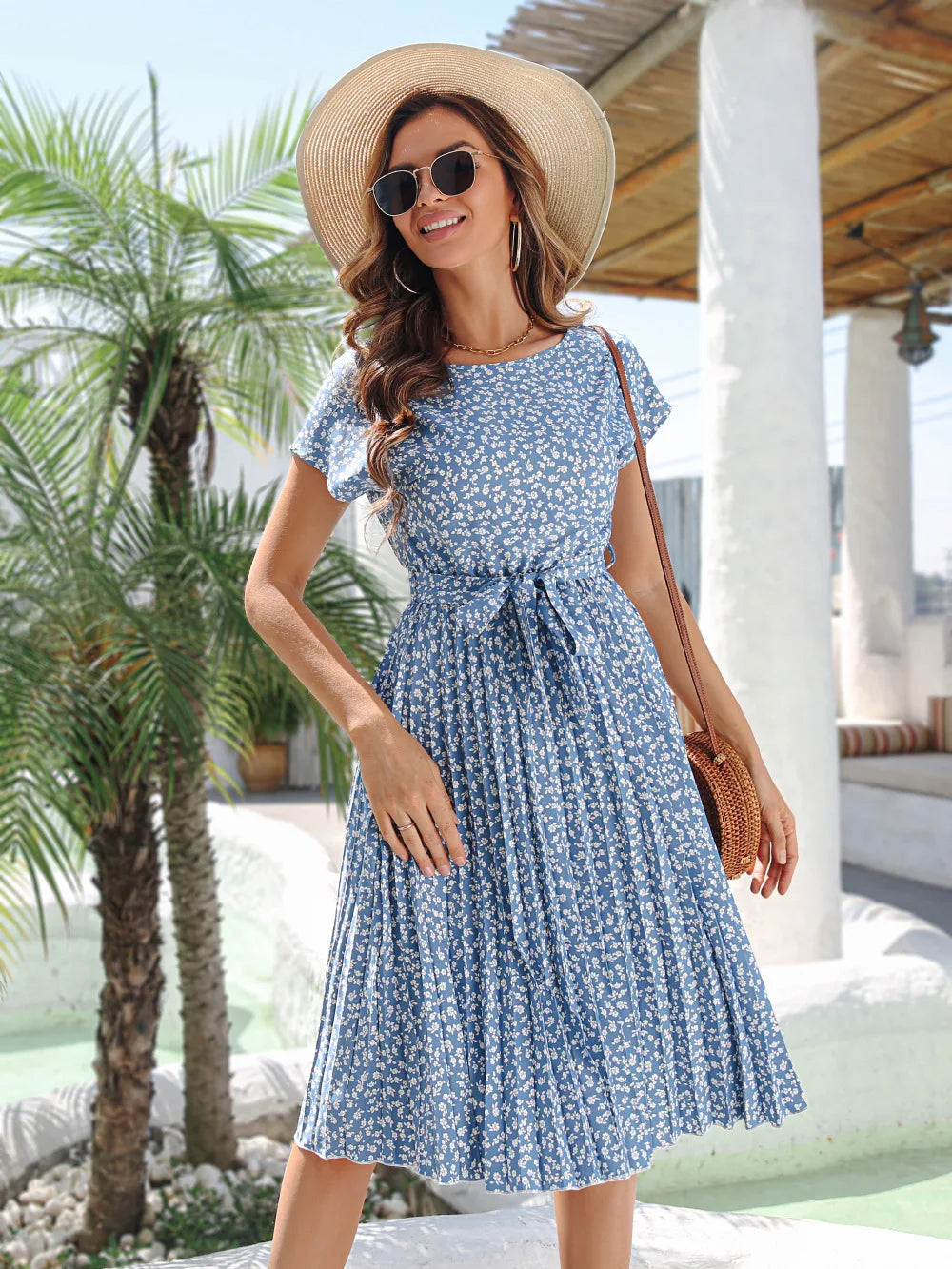 Elina™ - Elegante bloemenjurk