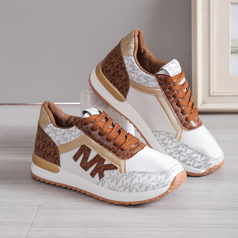 JANINA - SPORTSCHOENEN MET METALLIC DETAILS
