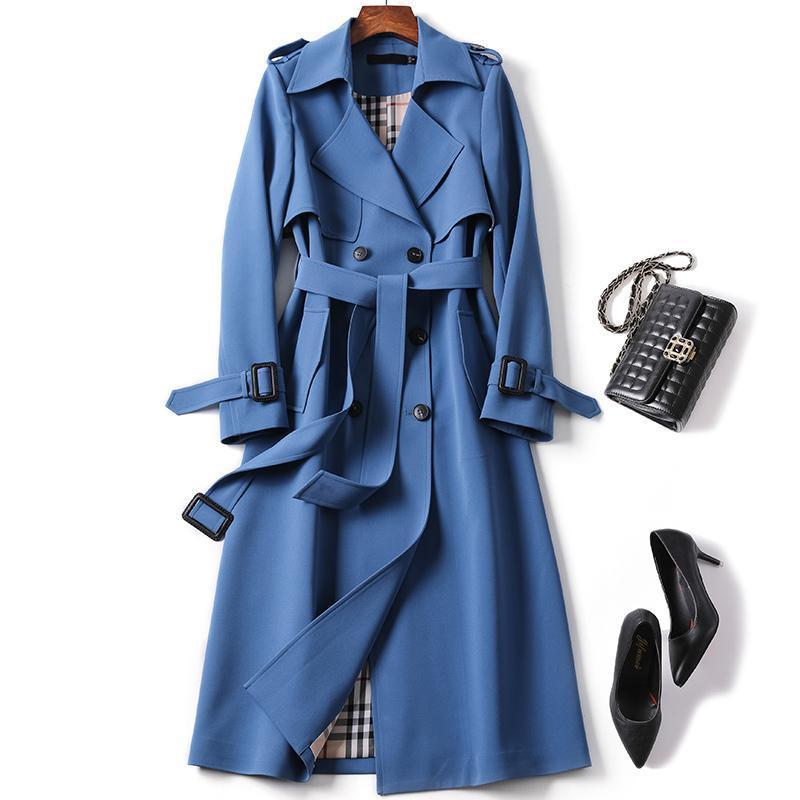 CLARA Elegante Trenchoat met centuur