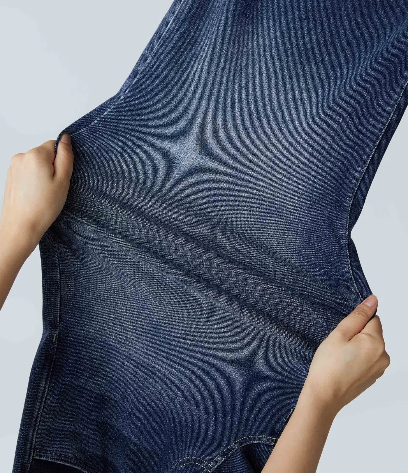 EVA strech broek met hoge taille