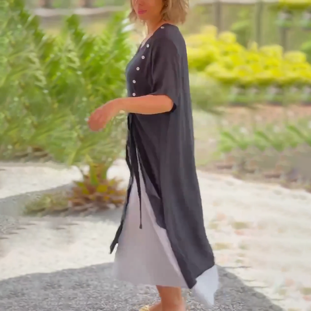 Elisa | Comfortabele en elegante lange jurk
