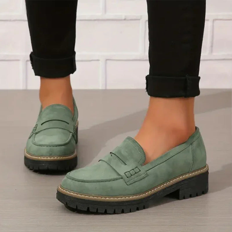 Ella™ Tijdloze suède loafers