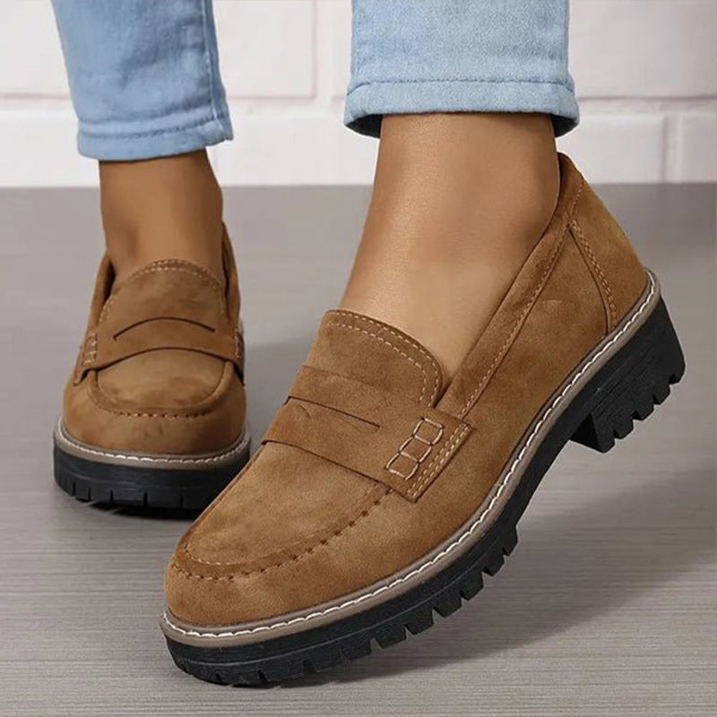 Ella™ Tijdloze suède loafers