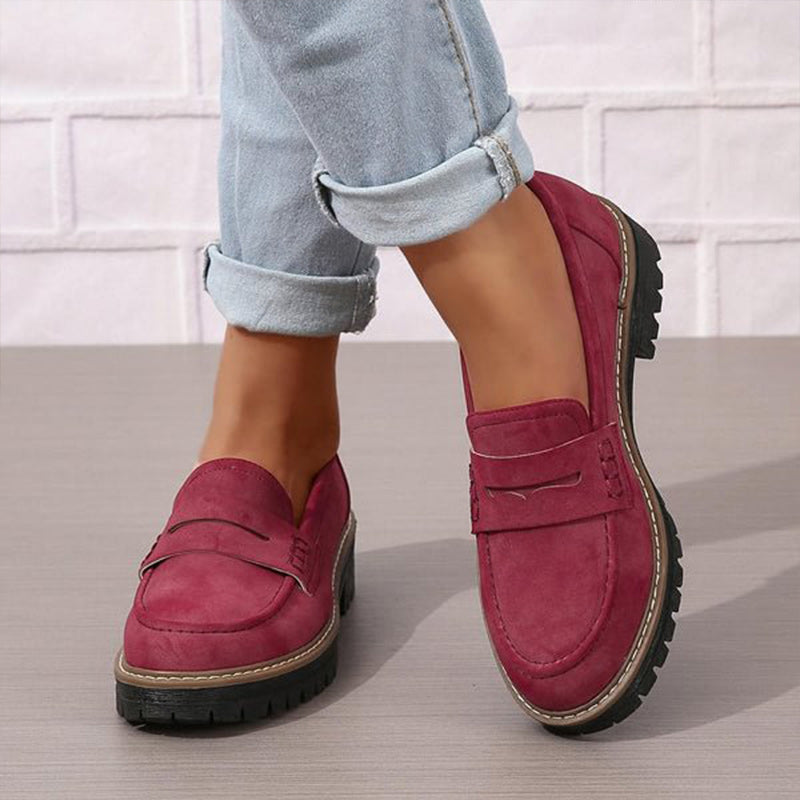 Ella™ Tijdloze suède loafers