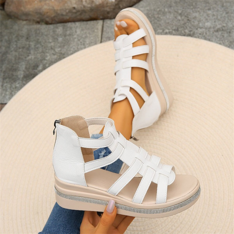 Erica | Sandalen met plateauzool