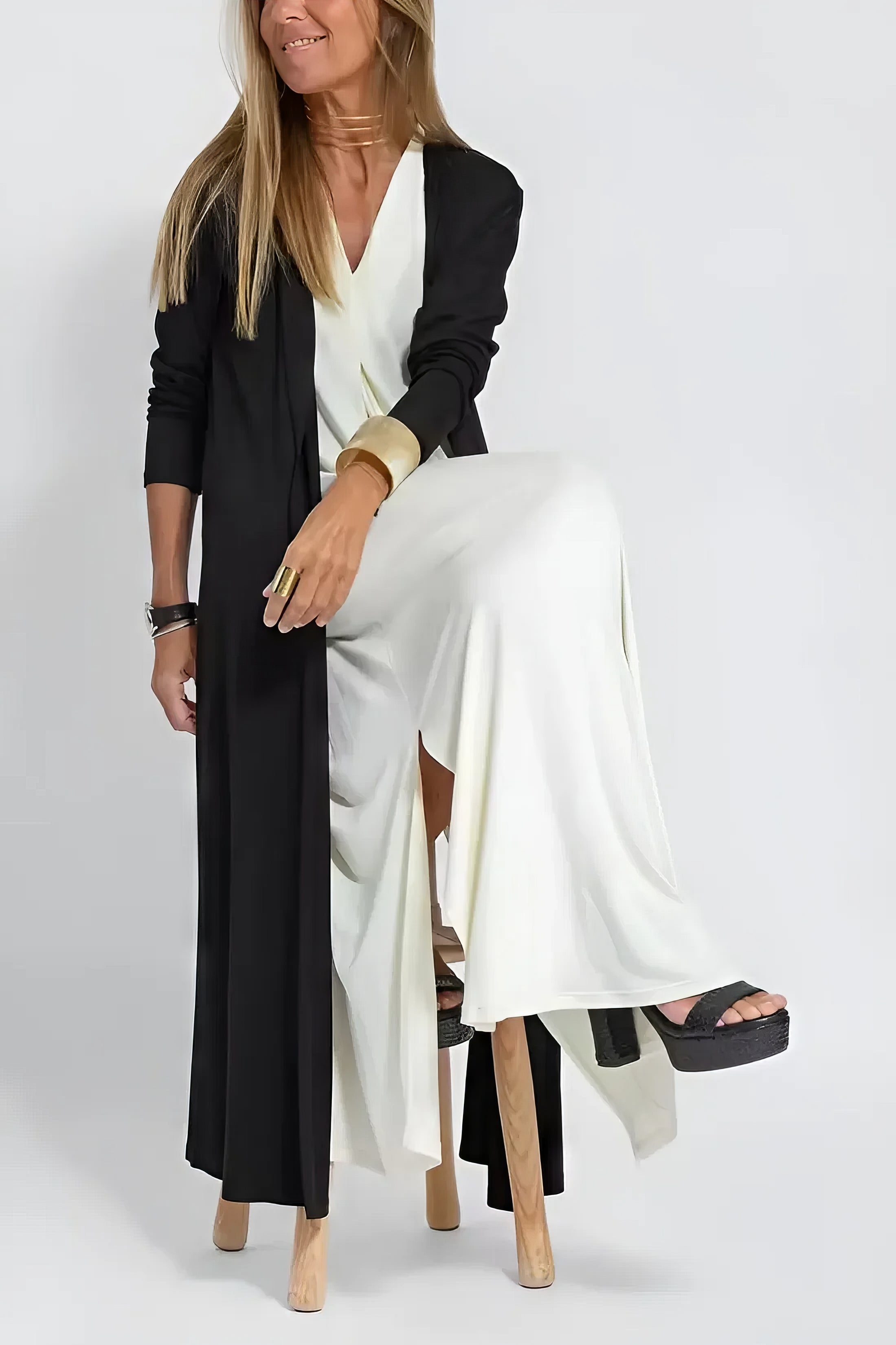 Elegante Lange Jurk