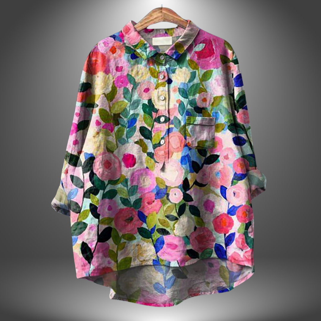 Amber™ | Handgemaakte blouse
