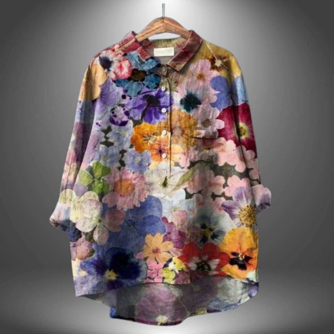 Amber™ | Handgemaakte blouse
