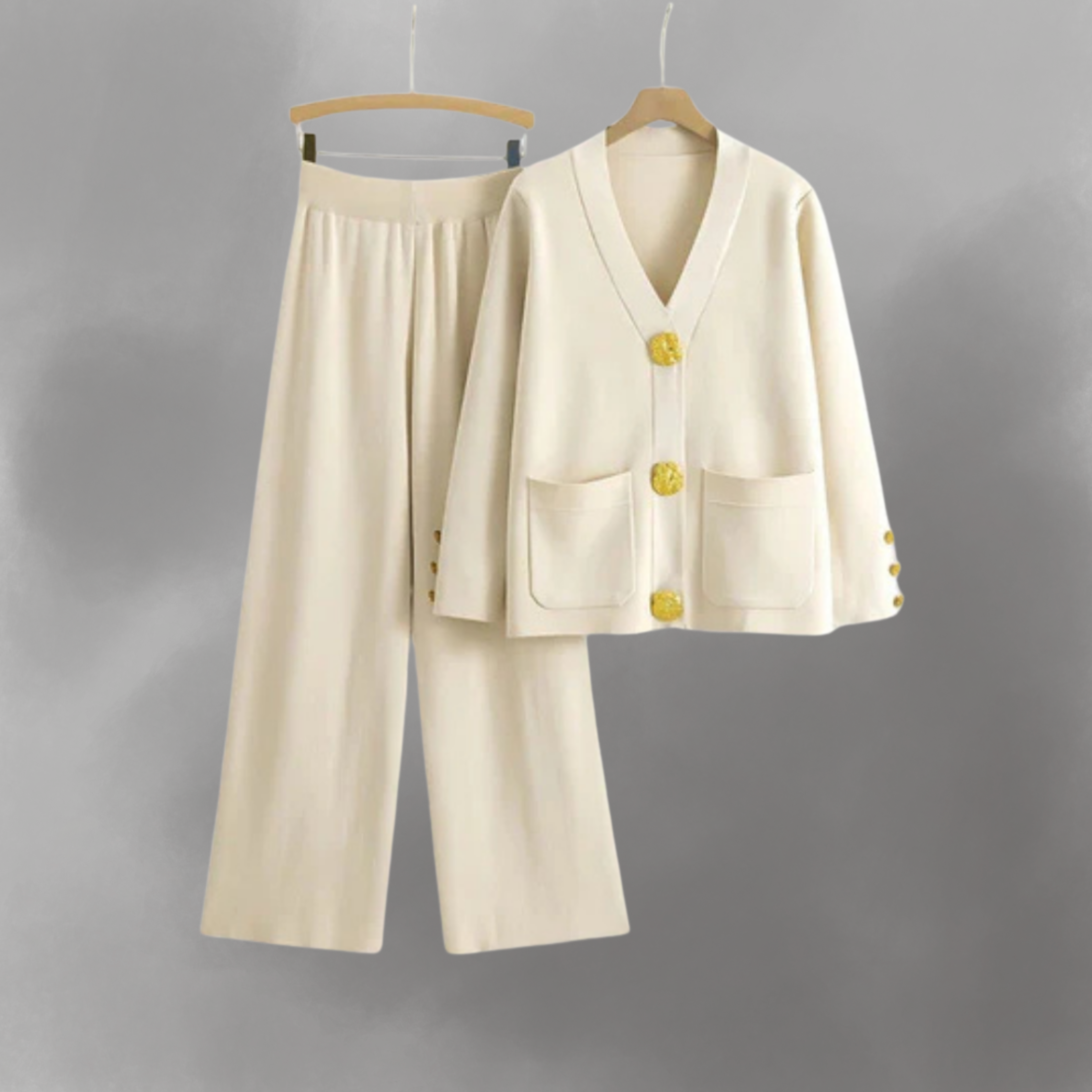 CELESTE - Luxe gebreide set