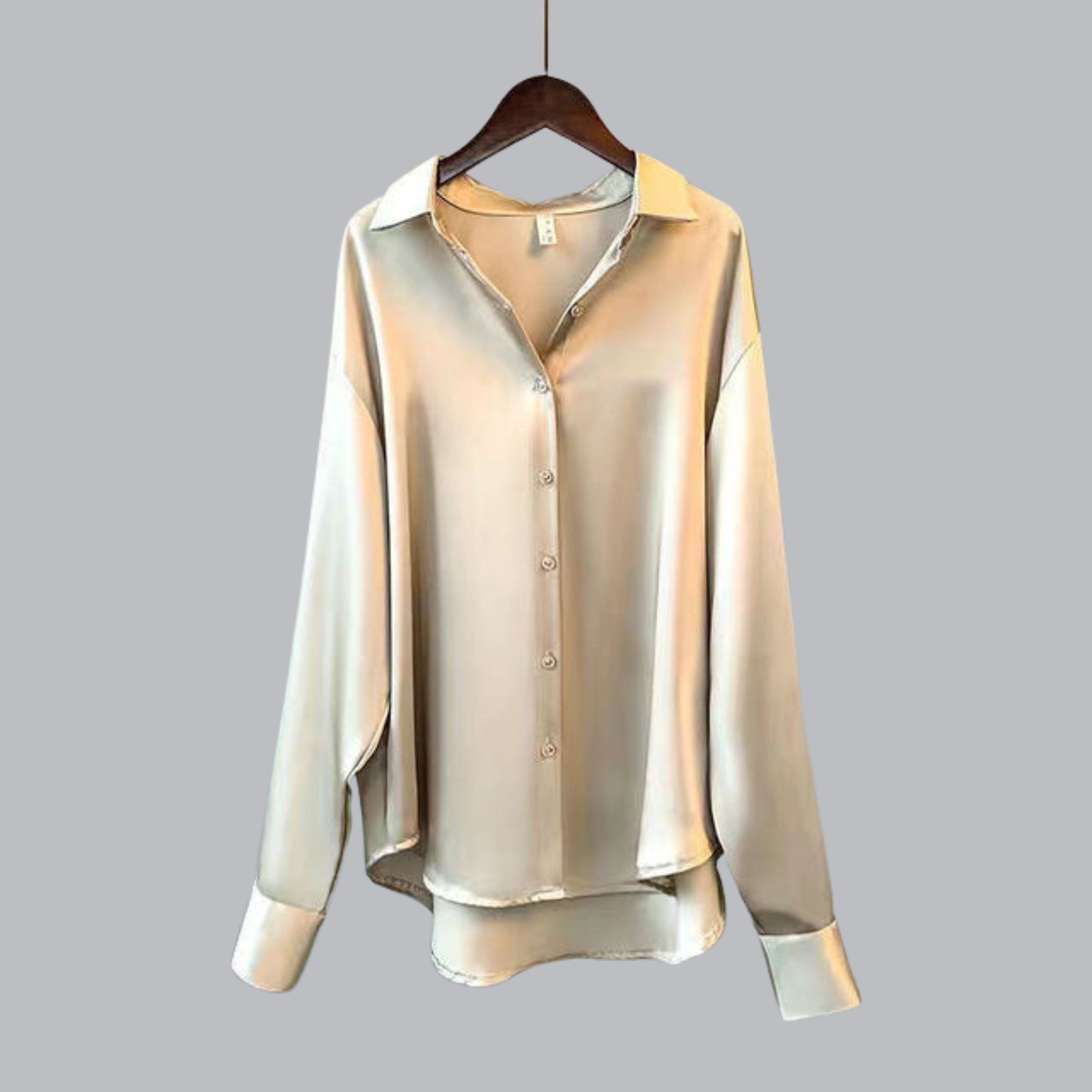 Irene™ | Hoogwaardige satijnen blouse