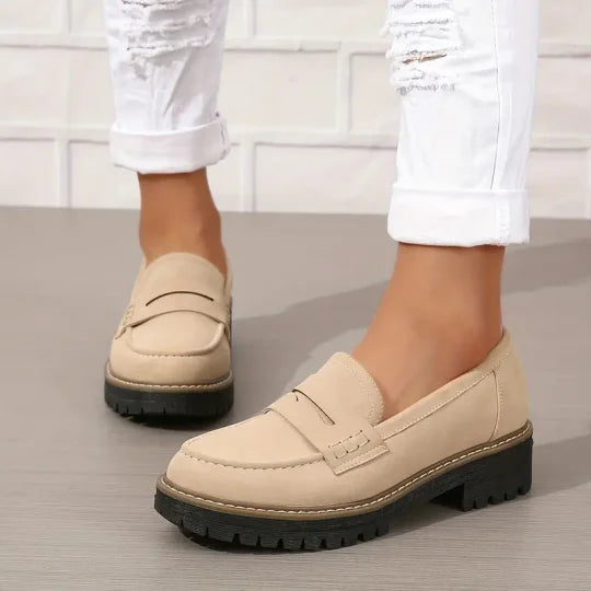 Ella™ Tijdloze suède loafers