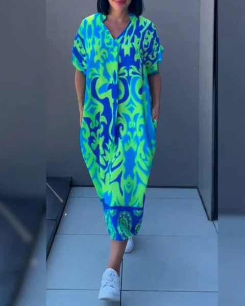 Astrid™ - Elegante bloemenjurk