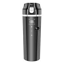 Bärbar 12V/24V Bilvärme Mugg - 450 ml med Realtids Temperaturdisplay
