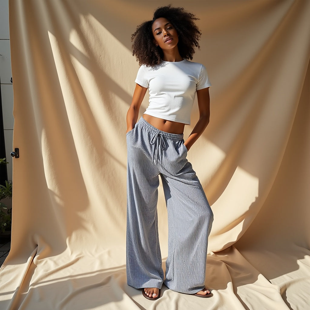 Fanny - Gestreepte Broek