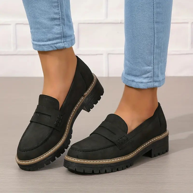 Ella™ Tijdloze suède loafers