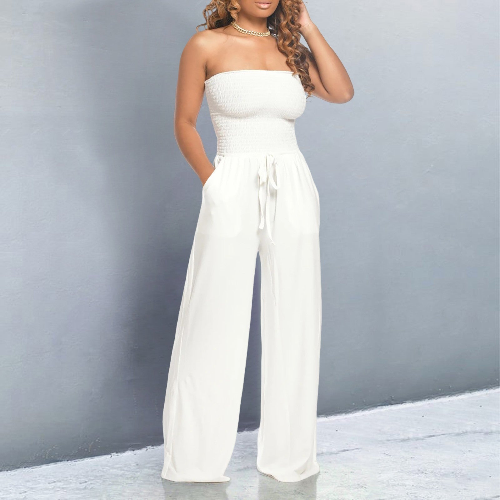 Liona Off-Shoulder Jumpsuit
